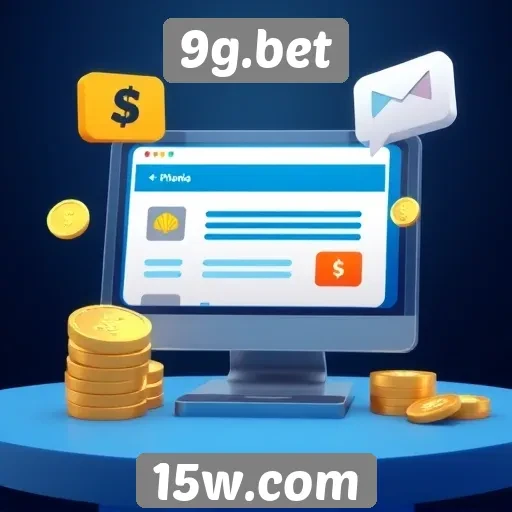 Métodos de pagamento disponíveis no 9g.bet
